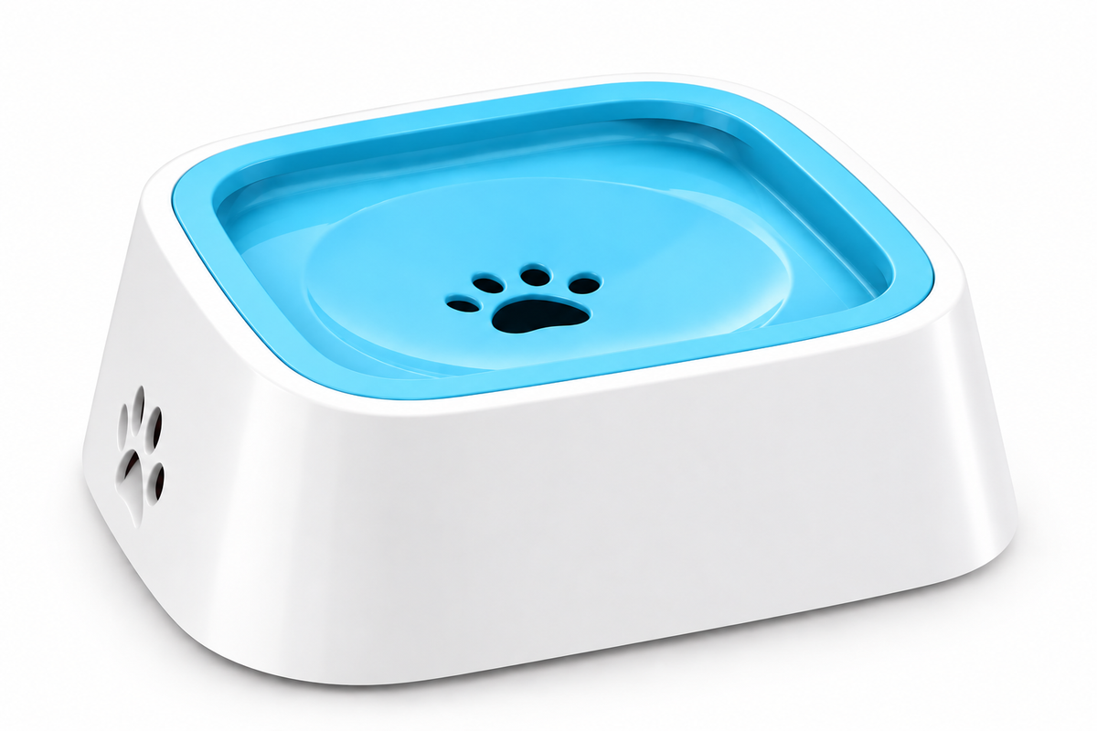 Floating Dog Water Bowl – Slow Drinking, Splash-Resistant, Non-Skid & Large Capacity