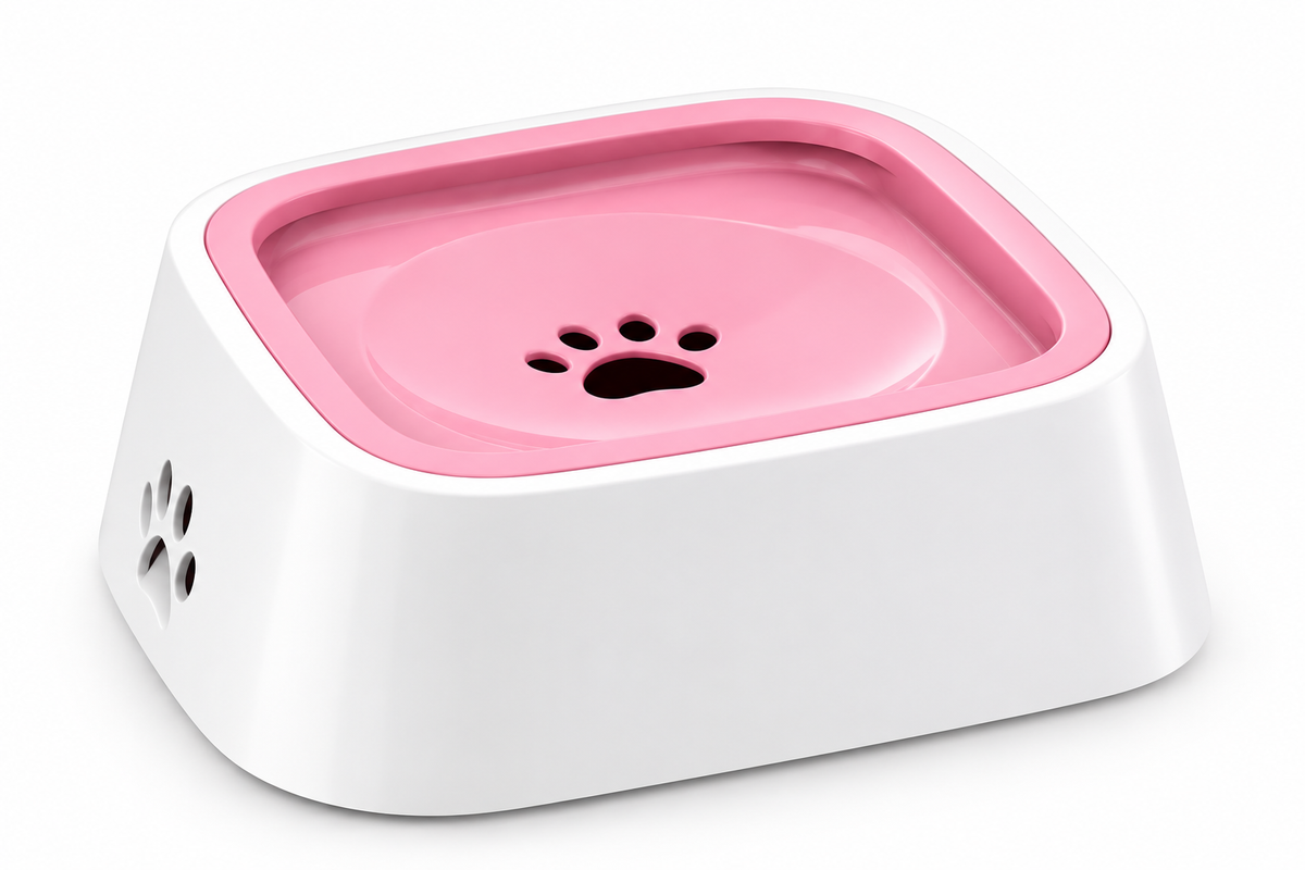 Floating Dog Water Bowl – Slow Drinking, Splash-Resistant, Non-Skid & Large Capacity