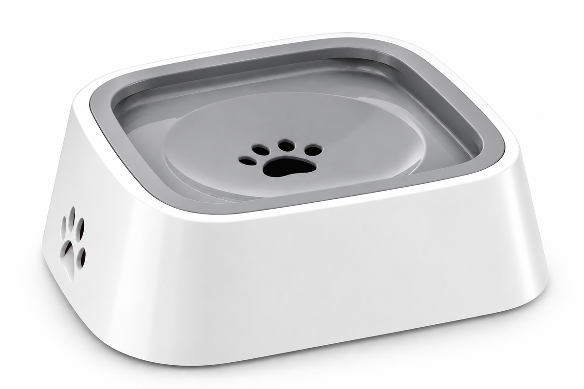 Floating Dog Water Bowl – Slow Drinking, Splash-Resistant, Non-Skid & Large Capacity